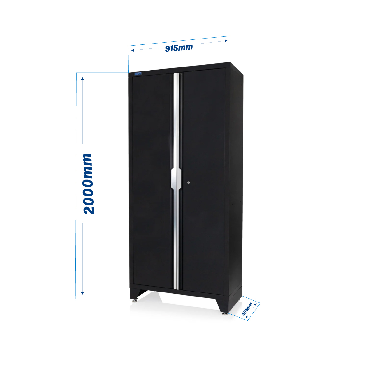 SGS Garage System Double Door Tall Cabinet